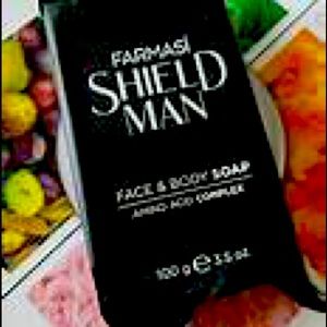 Farmasi Shield Man Set Soap, Aftershave, Hairwax